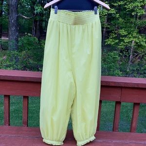 Free People Yellow Pants